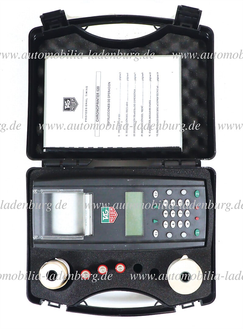 TAG HEUER Chronoprinter 520 (professional timing), incl. operating instructions, in original case, (1 of 2)