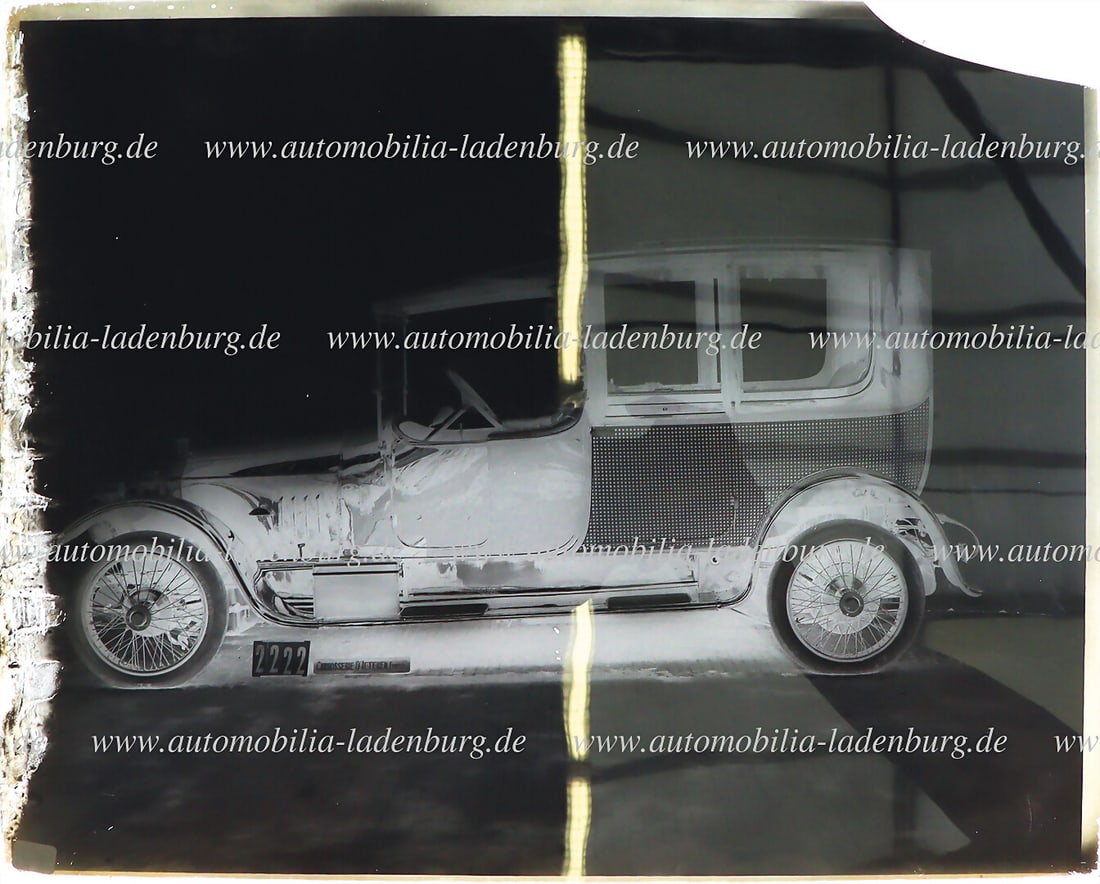 CARROSSERIE D'IETEREN ca. 1914, mixed lot of 20 original glass plate negatives of various vehicles (1 of 4)
