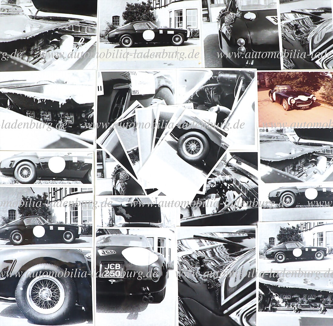 FERRARI Collection of 30 original b/w photos, Ferrari 250 GT SWB Competizione (#2735GT?), various (1 of 1)