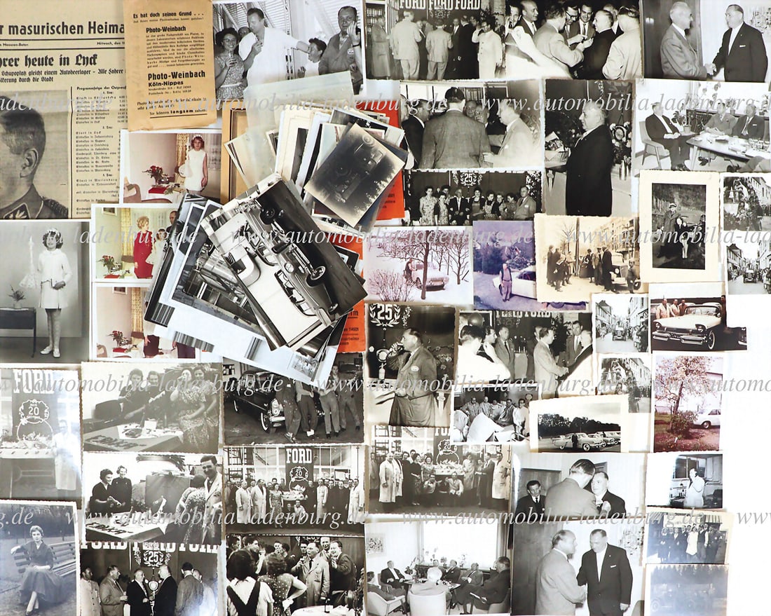 FORD Collection of more than 320 original b/w photos of Ford off-road sports trips in the 30s etc... (1 of 1)