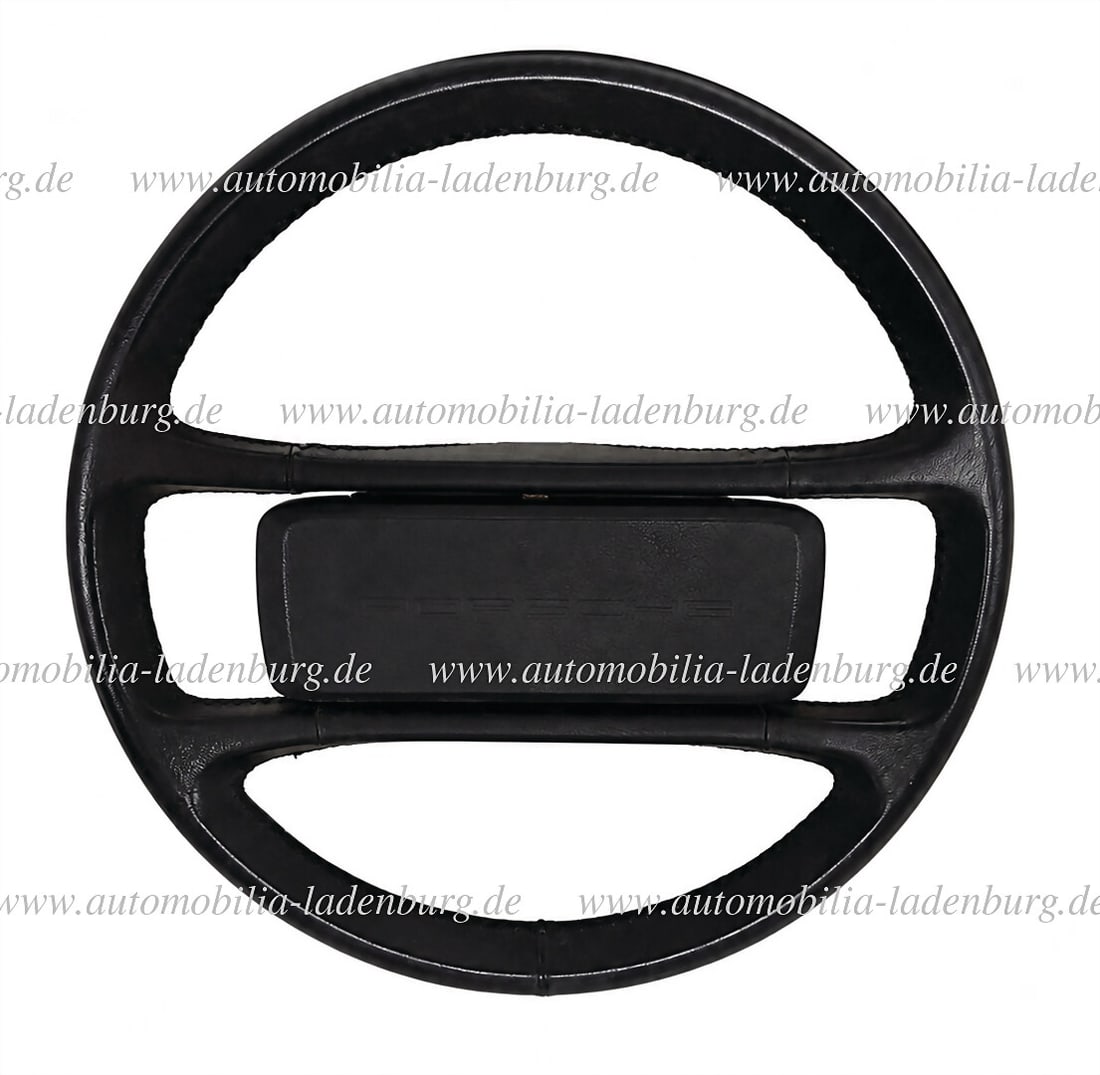 PORSCHE Leather steering wheel for Porsche 911 G-model, diameter 38cm, good condition German (1 of 1)