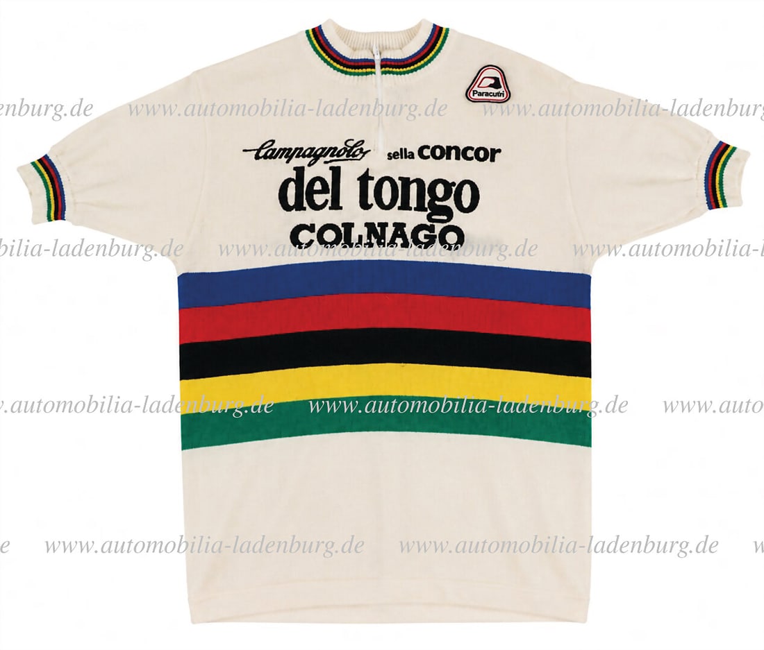 DEL TONGO-COLNAGO / SARRONI original World Cup jersey Del Tongo-Colnago jersey, probably worn by (1 of 2)