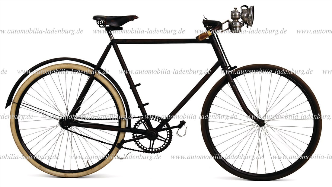 OPEL 1903, Opel "Distanz Racer", model no. 3, frame number "141976", with front thumb brake, (1 of 8)