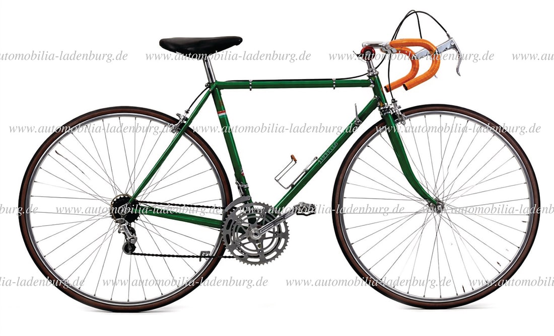 FIORELLI 1951, Fiorelli racing bike, unrestored, with Campagnolo gears, Coppi saddle, Stronglight (1 of 10)