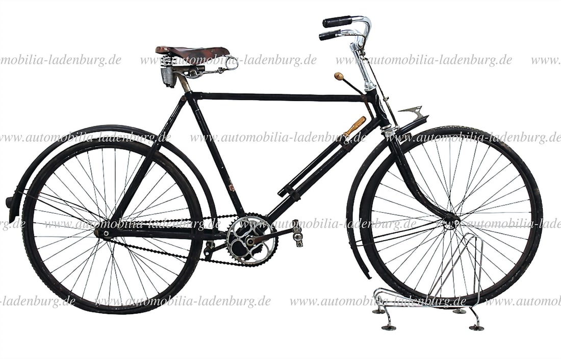 BRENNABOR ca. 1920s, Brennabor men's bike high-speed model, frame number "11794456", with F&S (1 of 9)
