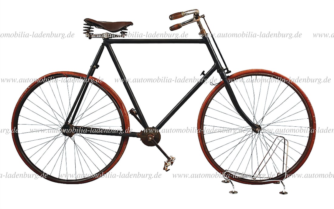 METROPOLIS PARIS ca. 1898-1905, MÃ©tropole "AcatÃ¨ne" Paris men's bicycle, (1 of 6)
