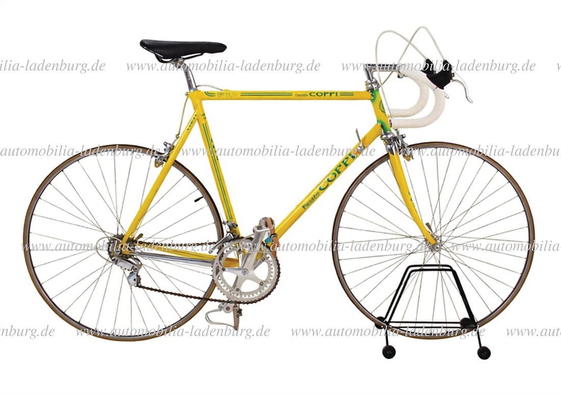 FAUSTO COPPI 1990, Fausto Coppi Reparto Corse, with Columbus Genius steel frame, Campagnolo C-Record (1 of 10)