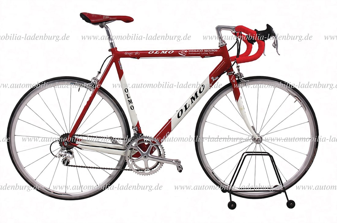 OLMO 1999, OLMO Record Zano Vitalicio Siguros, with Deda 7003 aluminum frame, Campagnolo Record (1 of 10)