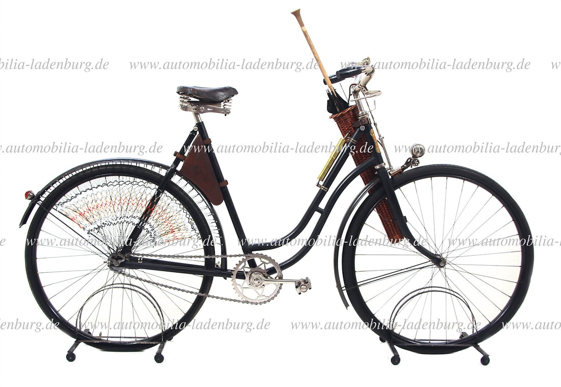 BURGSMÃœLLER & SONS-KREIENSEN 1910, ladies' and hunting bike, frame no. 405488, with (1 of 5)