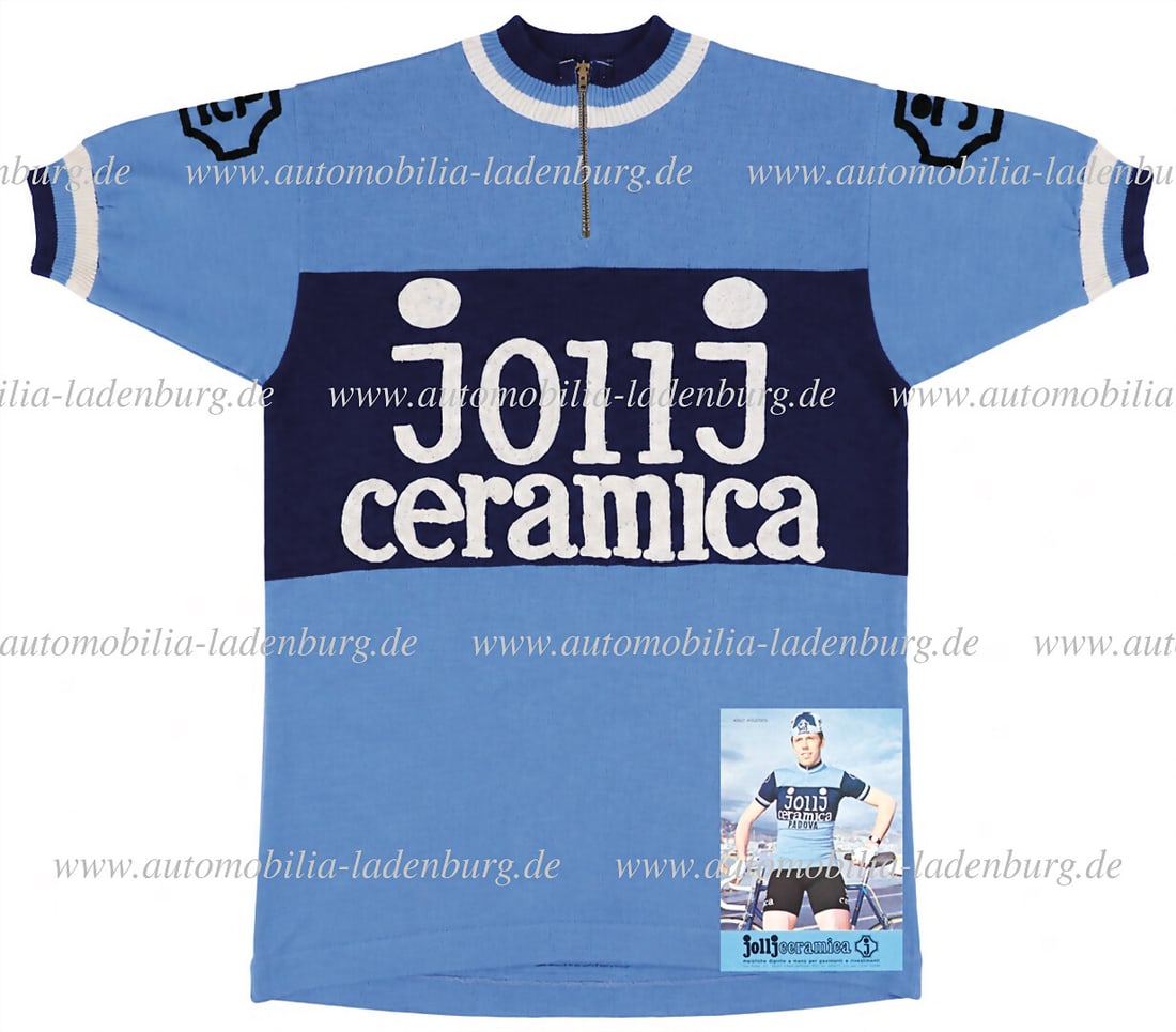 JOLLJ CERAMICA / KNUT KNUDSEN Mixed lot of 2 pieces, including original Jollj-Ceramica jersey (1 of 2)