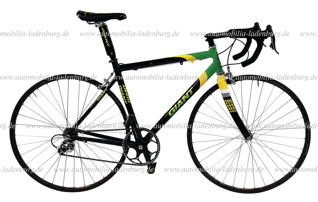 GIANT / ONCE ca. 2001, Giant TCR presentation and prototype racing bike for the Spanish team ONCE, (1 of 7)