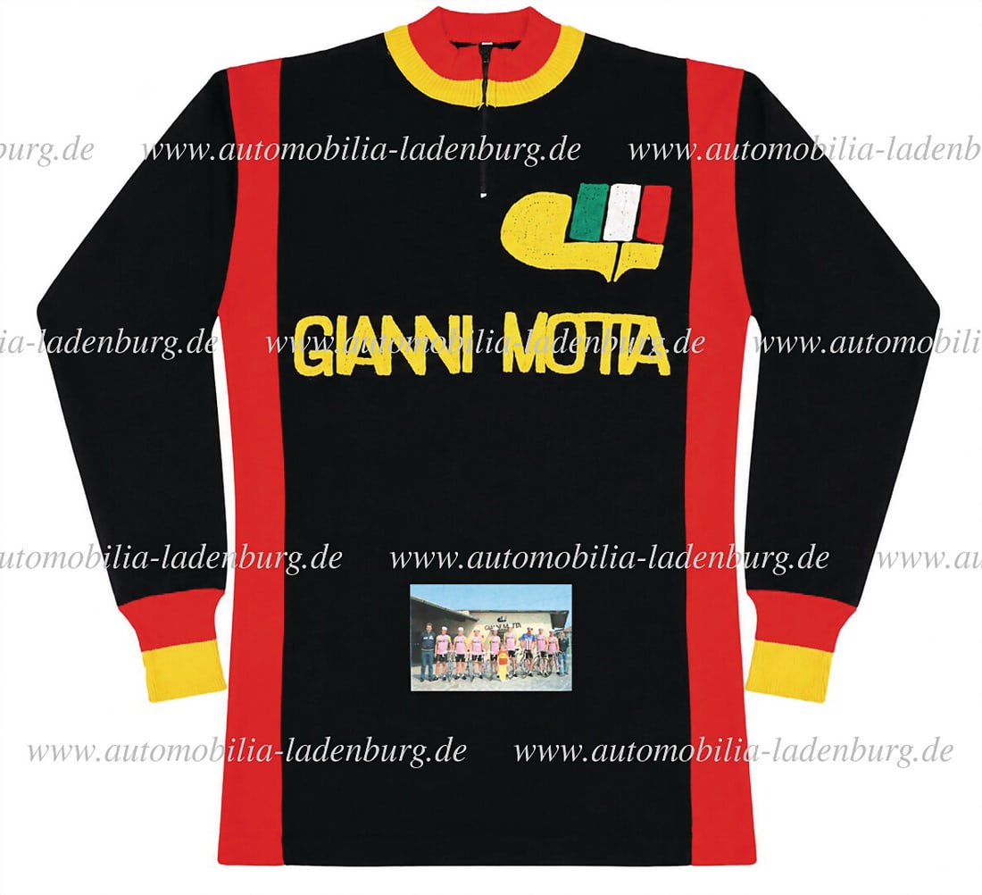 GIANNI MOTTA Mixed lot of 2 pieces, including original Gianni Motta jersey (manufacturer Gianni (1 of 2)