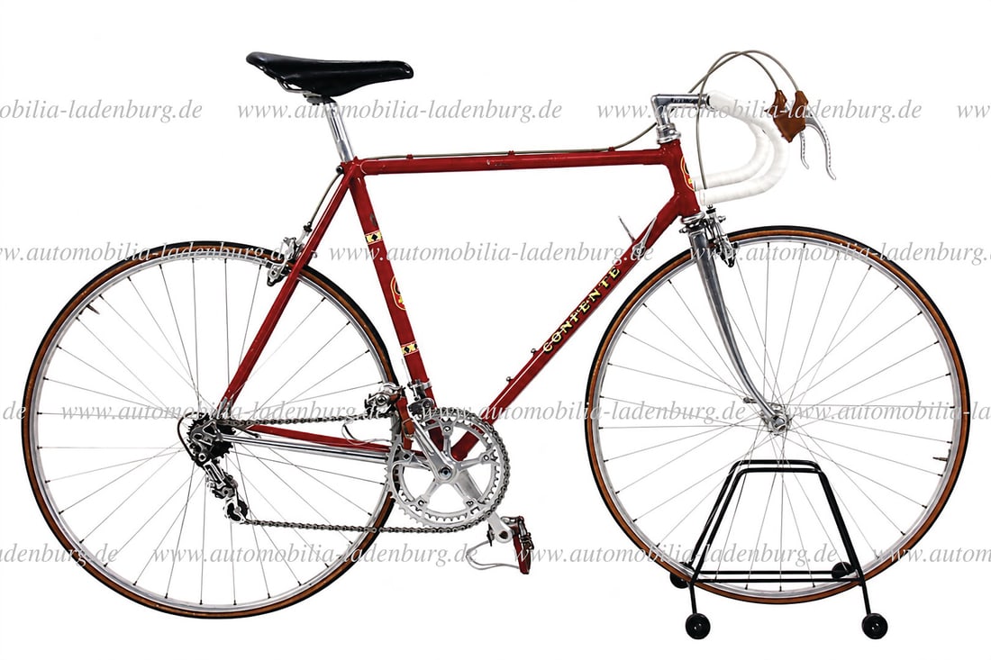 MARIO CONFENTE 1980, Mario Confente, with Mario Confente custom frame made of Columbus-KL steel (1 of 6)