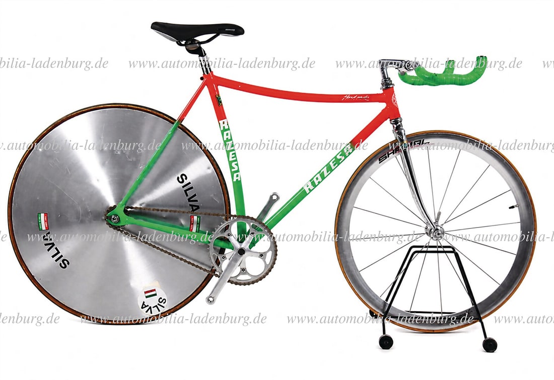 RAZESA / ALBERTO ARTEAGA ca. 1988-1992, Razesa time trial/track cycling machine Alberto Arteaga, (1 of 7)