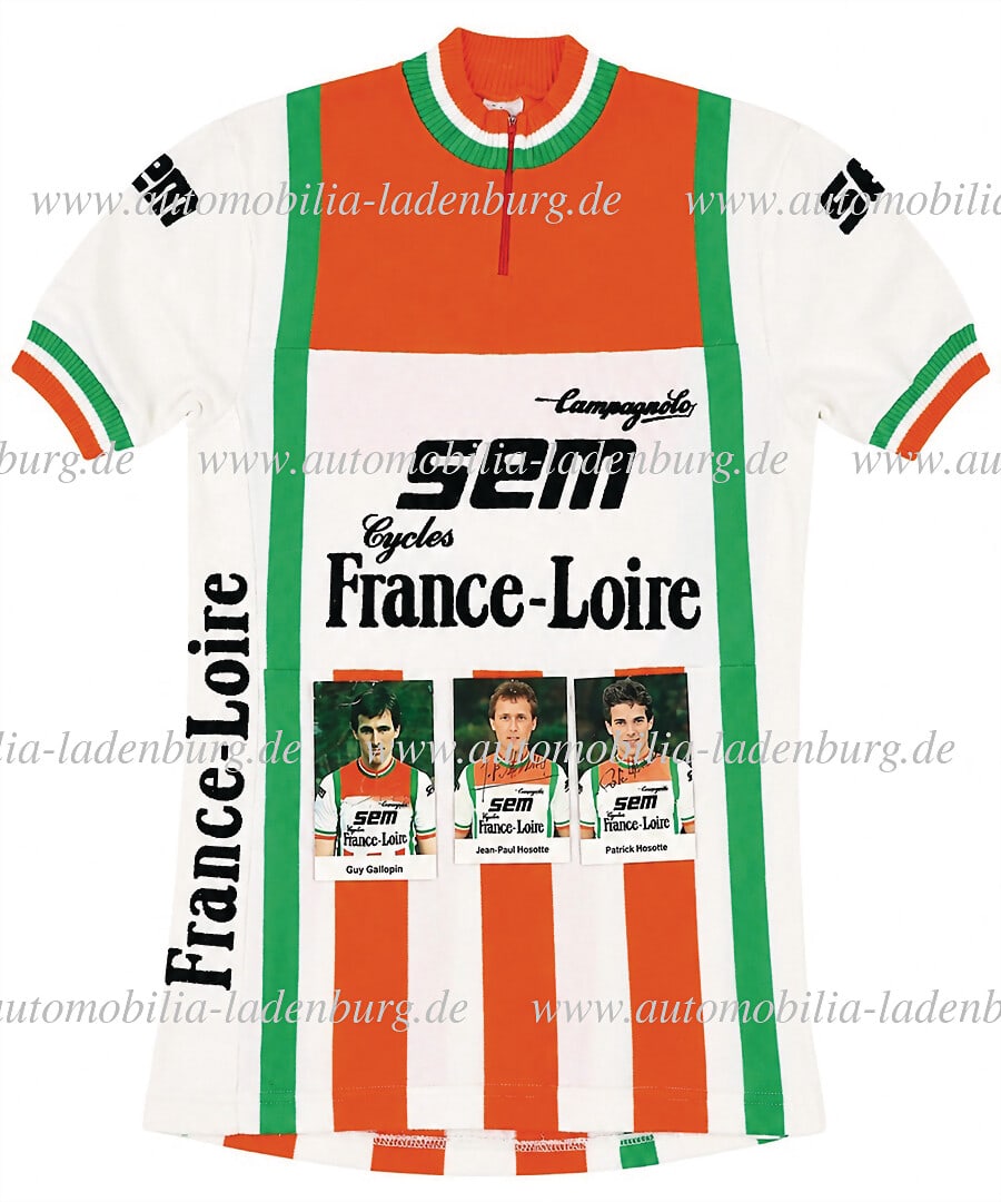 SEM-FRANCE LOIRE mixed lot of 3 pieces, including original SEM-France Loire jersey (manufacturer (1 of 2)