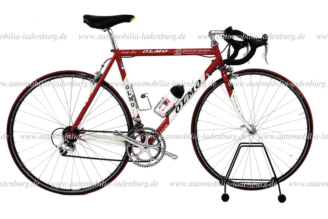OLMO / SEGUROS VITALICIO / DANIEL CLAVERO 1998, professional Olmo team road bike of the Spanish team (1 of 8)