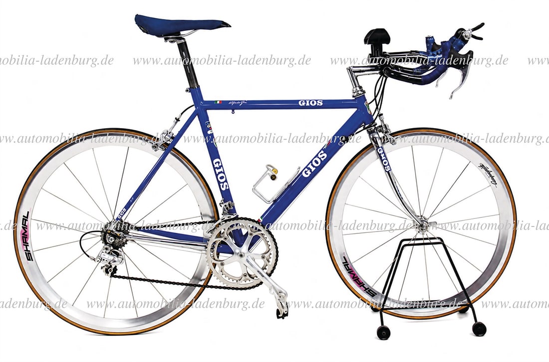 GIOS / EQUIP / JOSÃ‰ L. REBOLLO 1995, professional Gios team time trial bike of the (1 of 10)