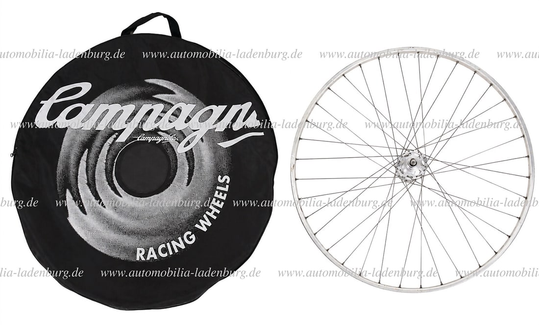 FIAMME / CAMPAGNOLO / 6 DAYS MADRID Vintage road bike rim "Fiamme", for track bike, with Campagnolo (1 of 1)