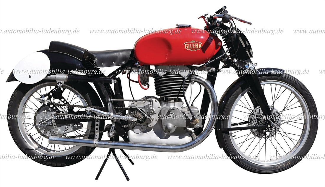 GILERA 1948, Gilera San Remo, classic Italian racing single-cylinder from the immediate post-war (1 of 8)