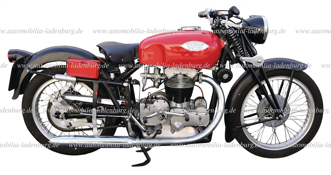 GILERA 1946, Gilera Saturno "Prototipo" exceptional Italian single-cylinder with 500 cmÂ³, (1 of 8)