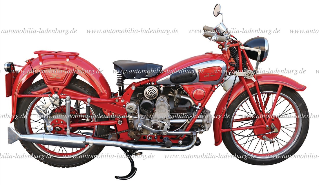 MOTO GUZZI 1936, Moto Guzzi GTV, rare Italian pre-war classic from the early years of the brand, (1 of 7)