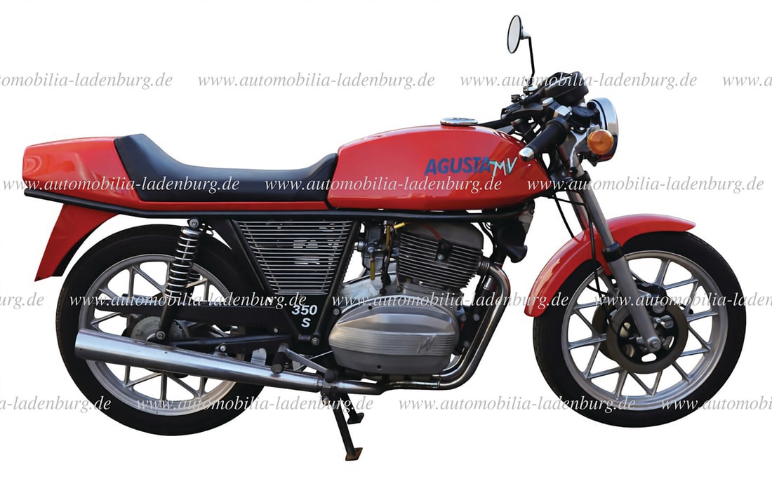 MV AGUSTA 1976, MV Agusta 350 BE, rare Italian sports classic in striking red paintwork, 350 cmÂ (1 of 5)