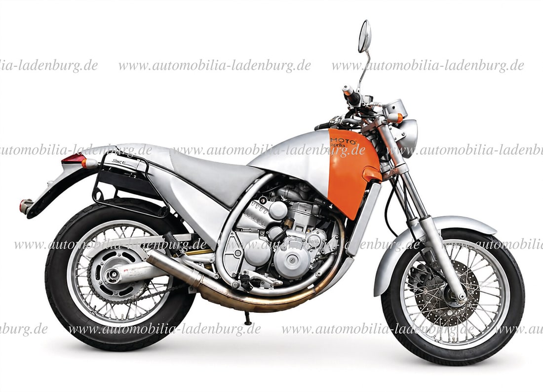 APRILIA 1999, Aprilia Moto 6.5, exceptional Italian design motorcycle of the late 90s, designed by (1 of 6)