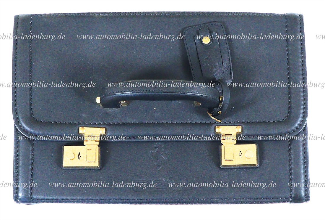 FERRARI leather case Ferrari 512TR, without key, interior lining with loss of color, otherwise very (1 of 2)
