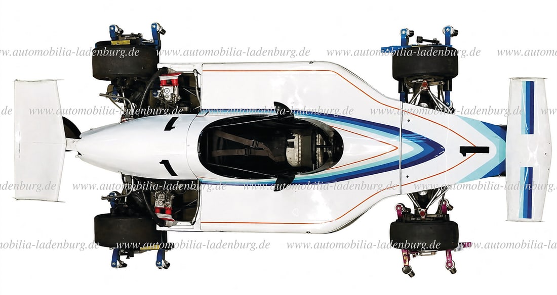 TOJ RACING FORMULA SUPER V 1976, Formula Super Vee racing car equipped with a 4-cylinder boxer (1 of 6)