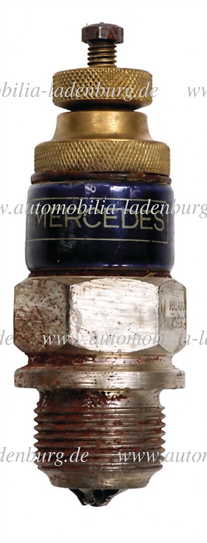 DAIMLER MOTORS COMPANY Spark plug "Bougie Mercedes / Herz" (Herz Patent 5.25.05) German (1 of 2)