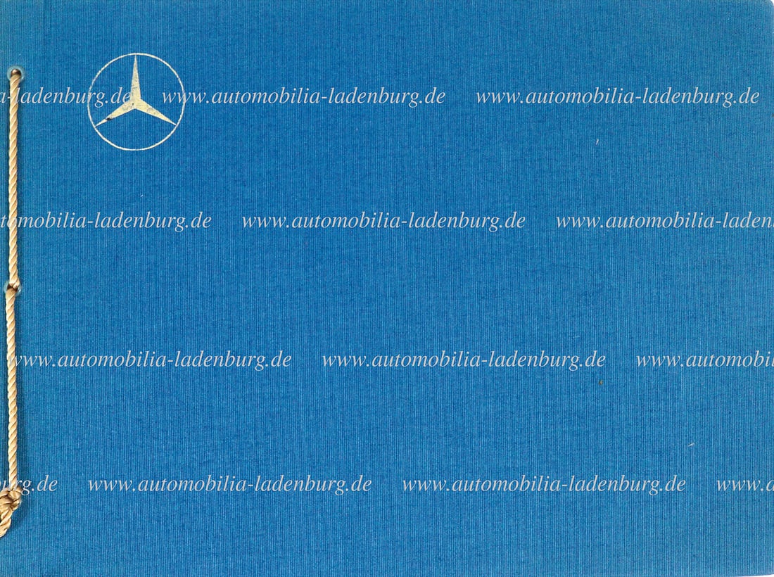 MERCEDES-BENZ 1964, personal photo album Federal Minister of Transport Hans Christoph Seebohm (1 of 2)