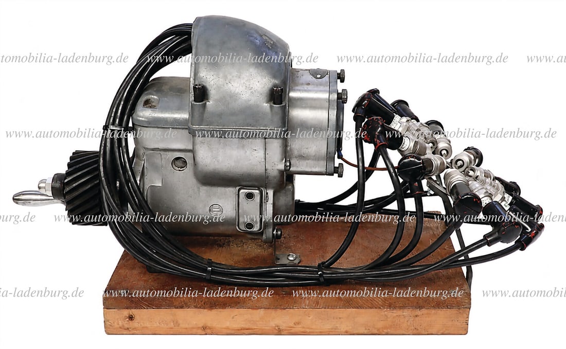 BOSCH 12-cylinder ignition solenoid, Bosch JO12L14 for Maybach and racing engines among others, good (1 of 2)