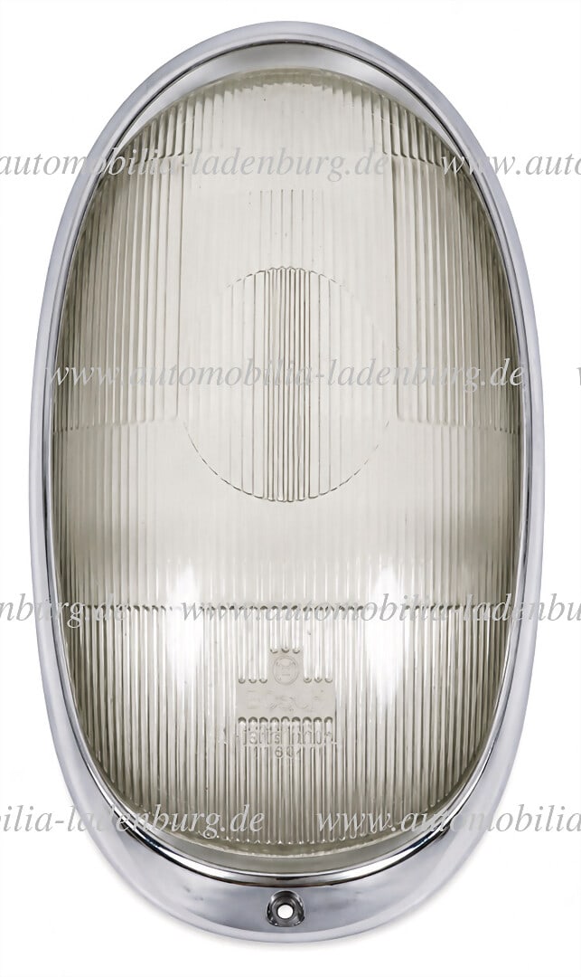 MERCEDES-BENZ original Mercedes-Benz 300 SL (W198) headlight with chrome frame, Bosch, part no. (1 of 1)