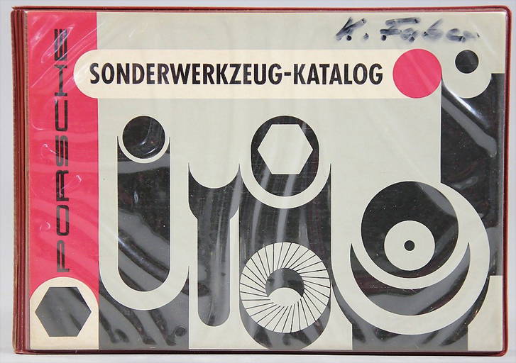 Porsche Special Tool Catalog, Issue August 1960 For