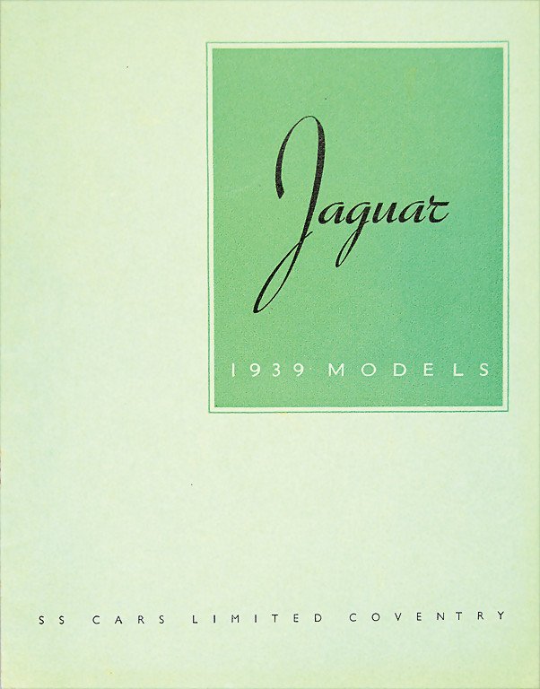 JAGUAR Great Britain 1939, model program Jaguar "SS: JAGUAR Great Britain 1939, model program Jaguar "SS Cars", types 1,5/2,5/3,5 litre, and type 100, 12 pages, good condition German Description JAGUAR Großbritannien 1939, Modellprogramm Jaguar "SS Car