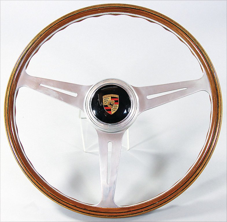 PORSCHE/VDM wood steering wheel for Porsche 356 A and