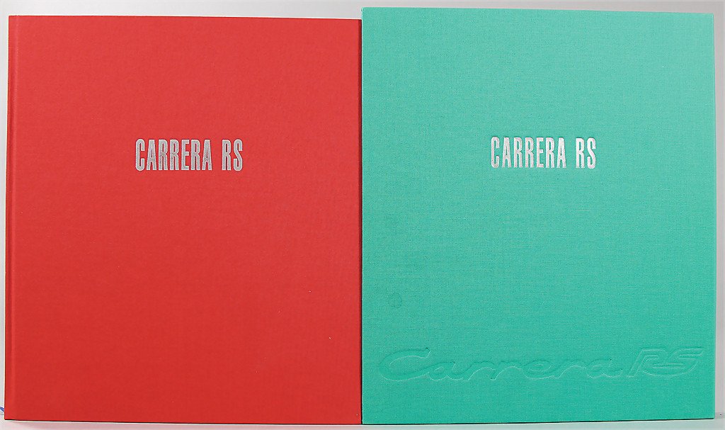 BOOK "Carrera RS" published by Gruber/Konradsheim,: BOOK "Carrera RS" published by Gruber/Konradsheim, limited edition, No. 242/3000 from 1992 in original slipcase, good condition German Description BUCH "Carrera RS" herausgegeben von Gruber/Konradshei
