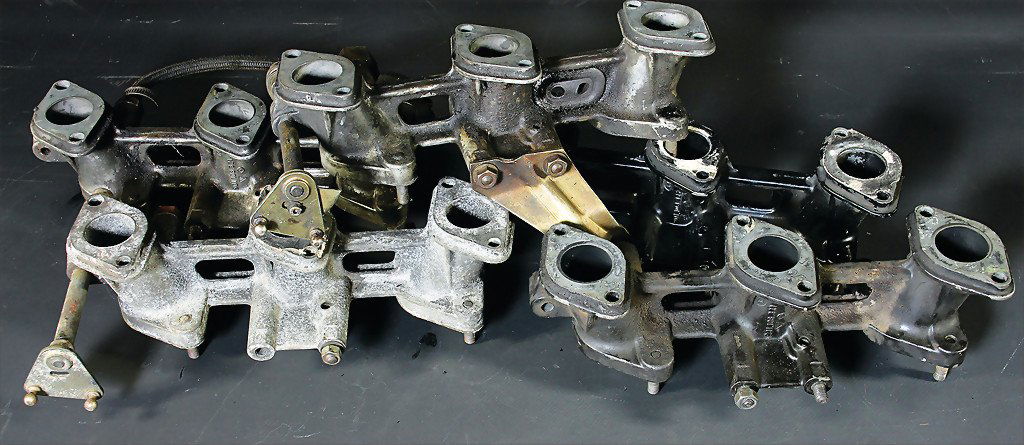 PORSCHE 5x intake manifold for 911 F-model till 1969, (1 of 1)