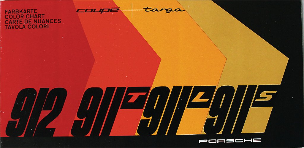 PORSCHE price list 1967 for type 912/911 T/911 L/911 S, (1 of 1)