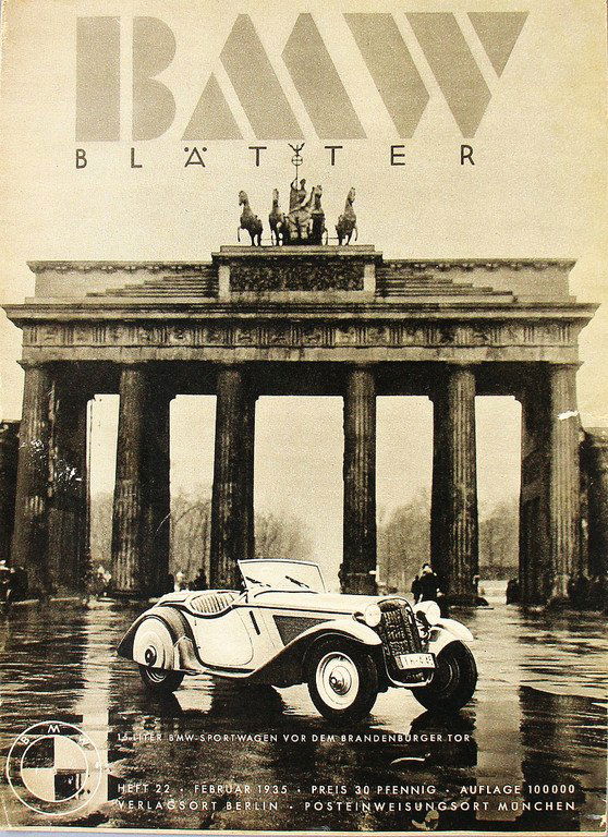 BMW magazine "BMW-Blätter", issue No. 22, year 1935, 24 (1 of 1)