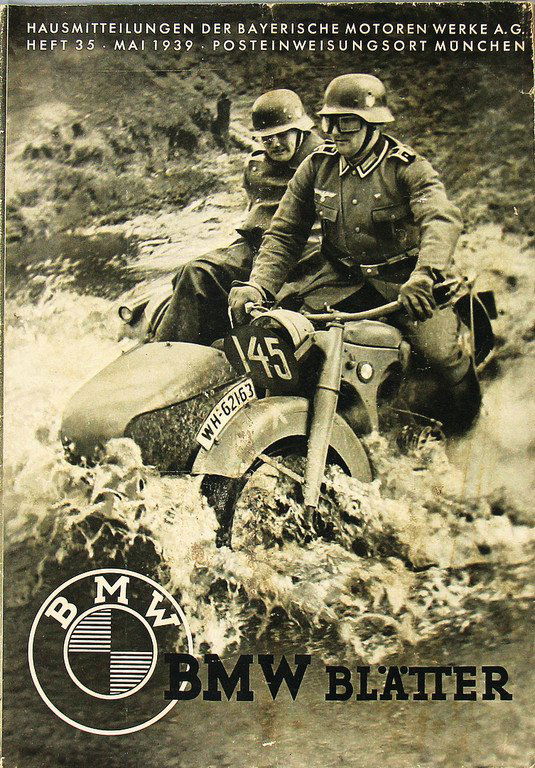 BMW magazine "BMW-Blätter", issue No. 35, year 1939, 24 (1 of 1)