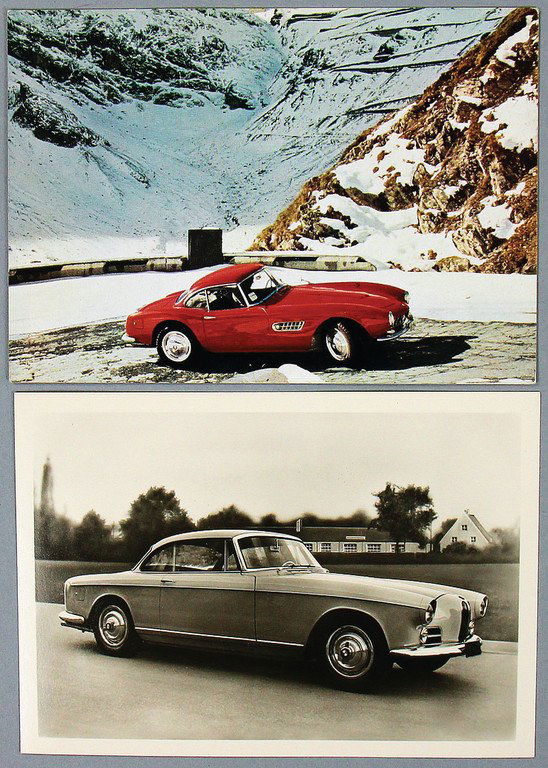 BMW 2 photo postcards BMW with the models BMW 507 and (1 of 1)
