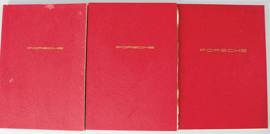 PORSCHE 3x identical report "Ferdinand Porsche 100 (1 of 1)