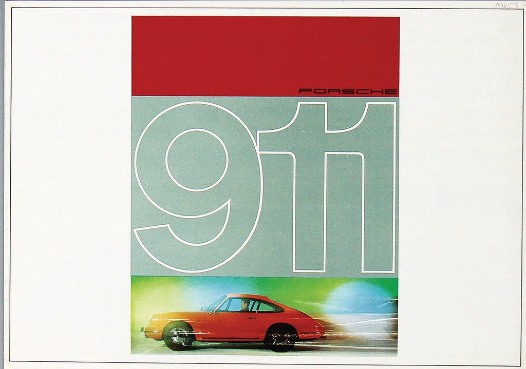 PORSCHE Germany 1965 (W221), sales brochure Porsche (1 of 1)