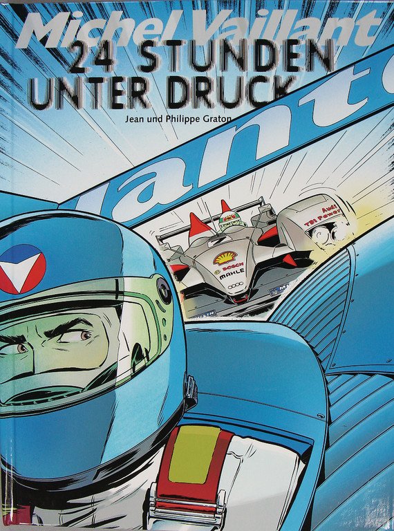 autographed book "Michel Vaillant-24 Stunden unter (1 of 1)