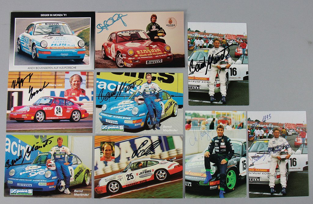 PORSCHE mixed lot of 9 pieces, Porsche type 964 (1 of 1)