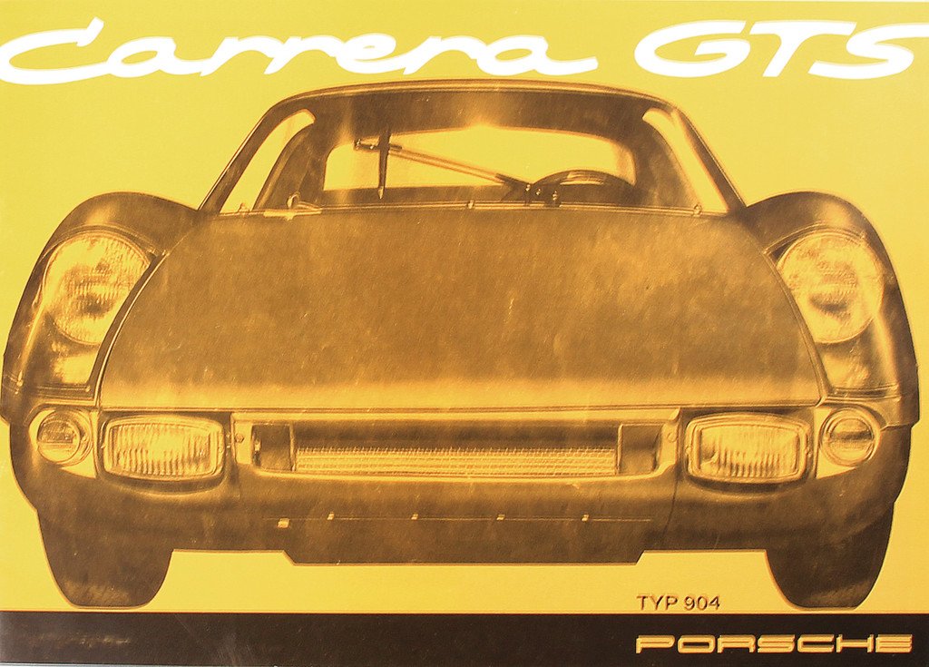 PORSCHE brochure type 904 Carrera GTS from 1964, print (1 of 1)