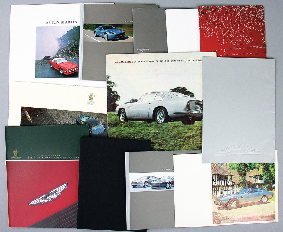 ASTON MARTIN from the '60s until the 2000s, mixed lot (1 of 1)