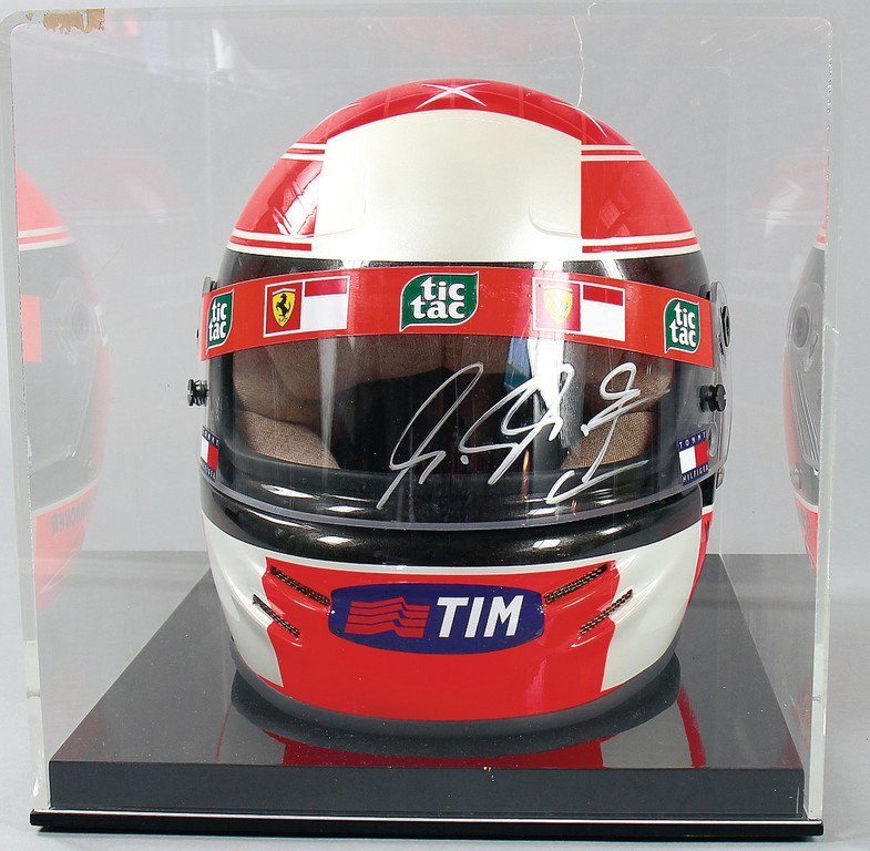 Ferrari/Bell replica helmet Michael Schumacher, with (1 of 2)