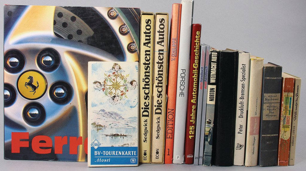 mixed lot books 23 pieces, among them e.g. "Einsam vor (1 of 1)